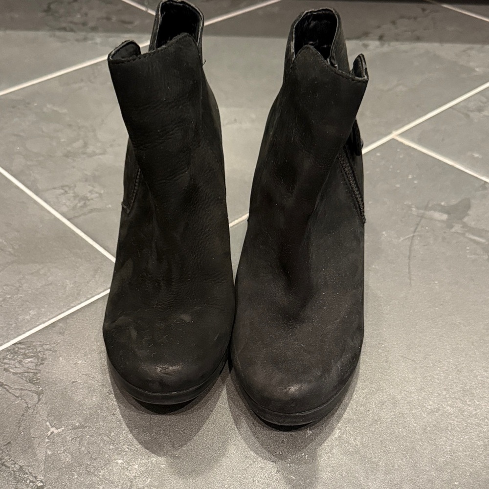 Aldo Black Ankle Booties